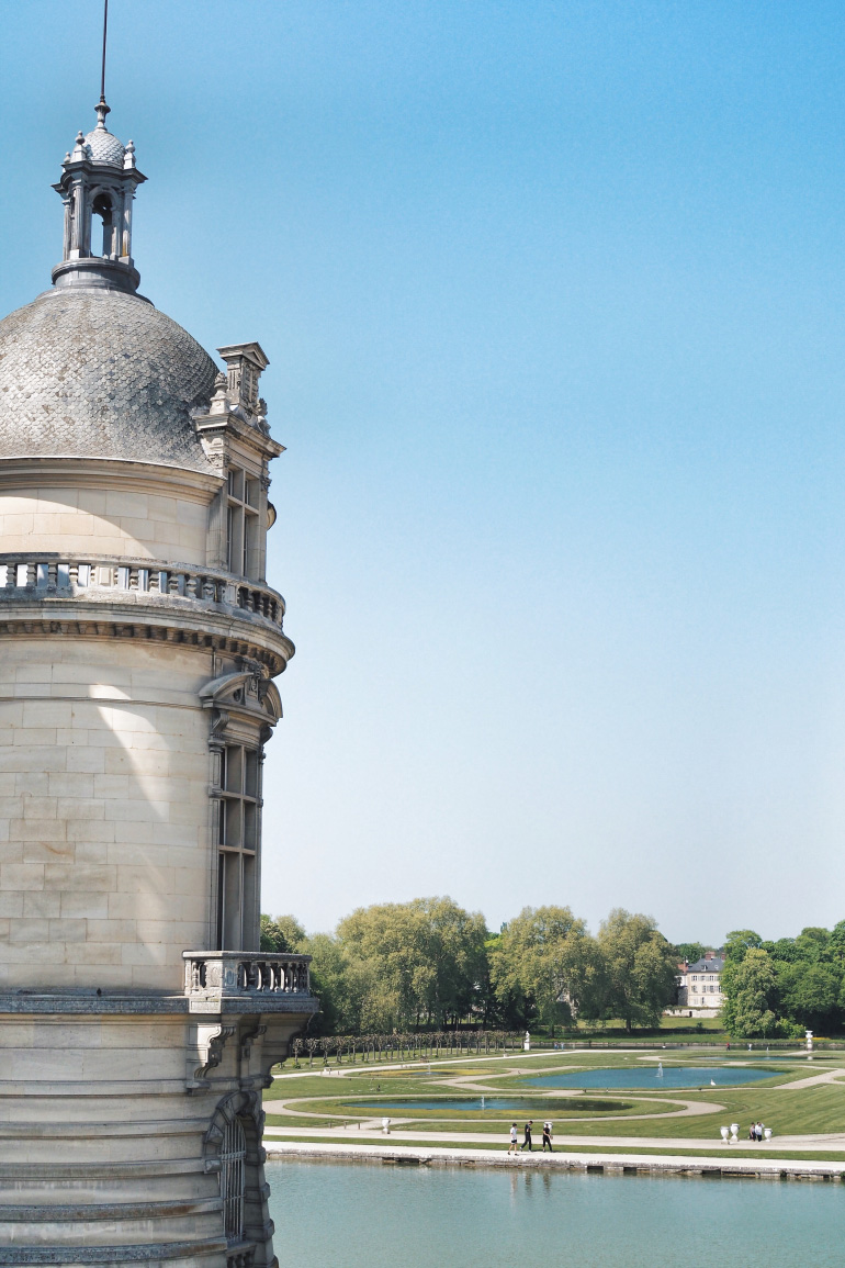 Le parc du château de Chantilly