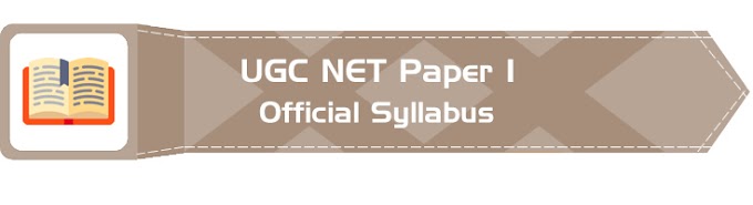 UGC NET New Syllabus for Paper 1 in Hindi