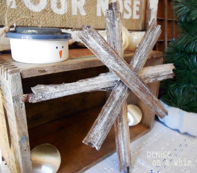 A Rustic Christmas Star is Born!