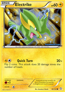 Electrike Dragons Exalted Pokemon Card