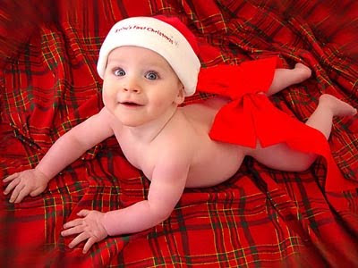 Christmas Baby Pictures on Cute Christmas Baby Pictures   Free Christian Wallpapers