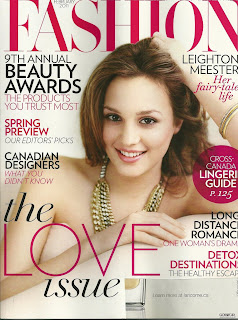Leighton Meester - Fashion Magazine (Canada), February 2011