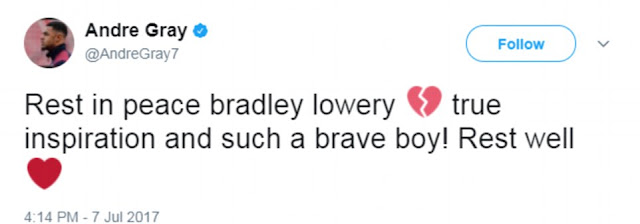 Six-year-old Bradley Lowery