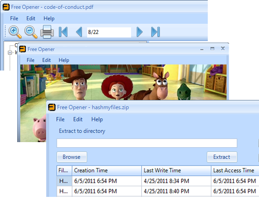 Free Zip File Openers