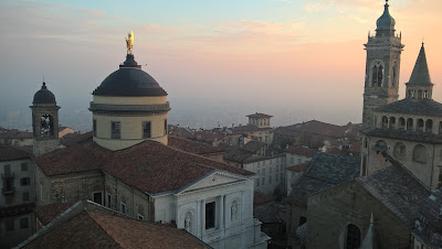 Città Alta from the Camponone Torre Civica