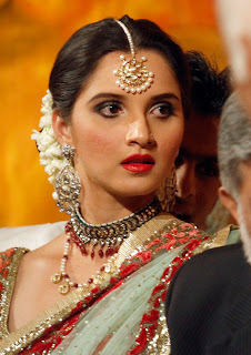 Sania Mirza hot in saree