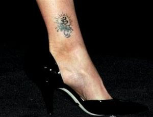 Tribal Tattoo on Ankle