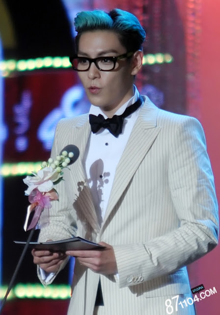 T.O.P at Paeksang Awards 2012