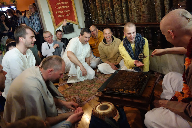  Blissful Prasadam Distribution--Kaunas, Lithuania--10 May 2015