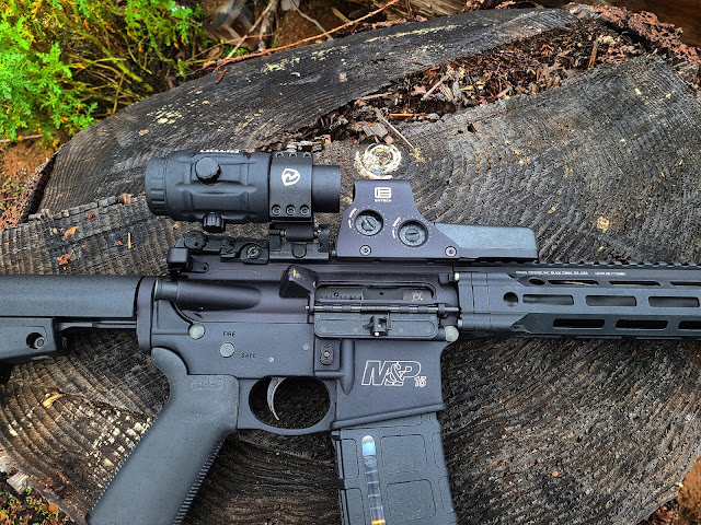 Riton Optics X1 Tactix Mag3 Magnifier installed on ar15