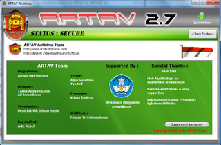 ARTAV Antivirus 2.7