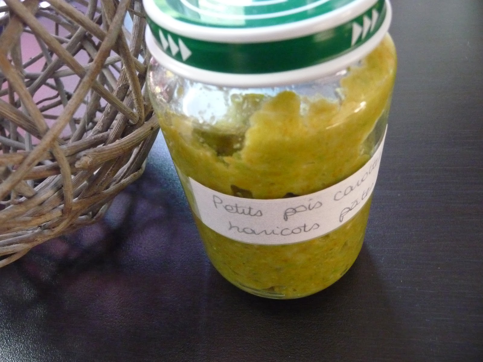 Puree Petits Pois Carottes Haricots Verts Pour Bebe Au Thermomix Papilles On Off