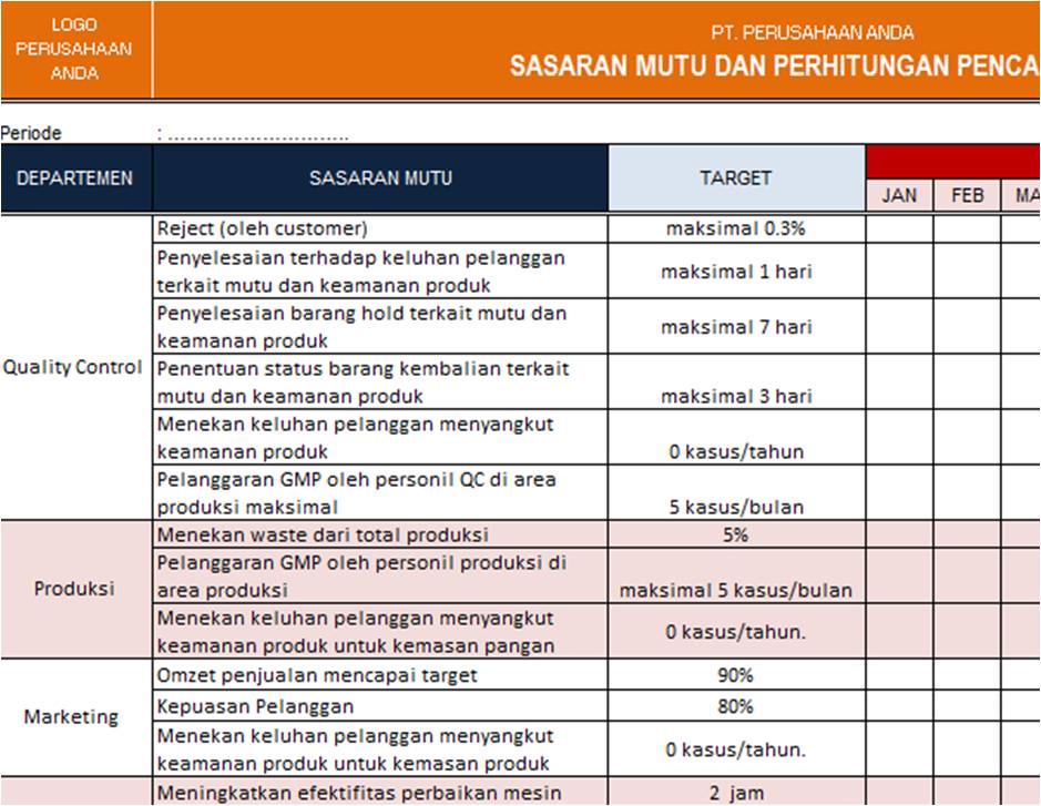 PT. Sistem Manajemen Utama: Paket Formulir Kosong (blank 