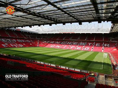 Wallpaper Stadion Old Traford MU