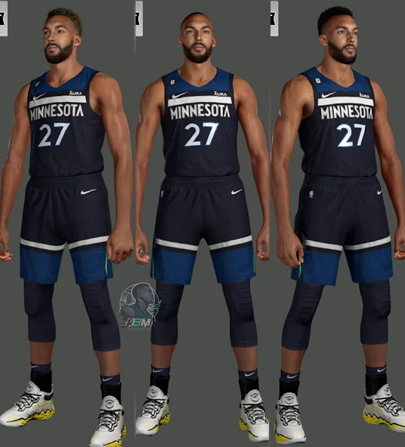 NBA 2K23 Rudy Gobert Cyberface