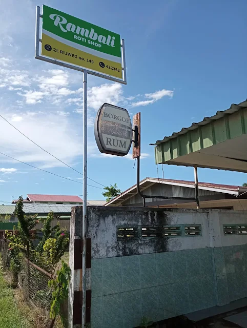 "Rambali roti shop in Paramaribo Suriname"