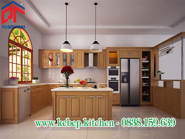 tủ bếp đẹp,kiểu tủ bếp đẹp,tủ bếp gỗ sồi đẹp,tủ bếp gỗ tự nhiên đẹp,thiết kế tủ bếp đẹp,tủ bếp đẹp giá rẻ,báo giá tủ bếp,tủ bếp gia đình,tủ bếp hiện đại,