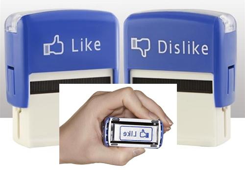 Like & Dislike stamps, me gusta y no me gusta