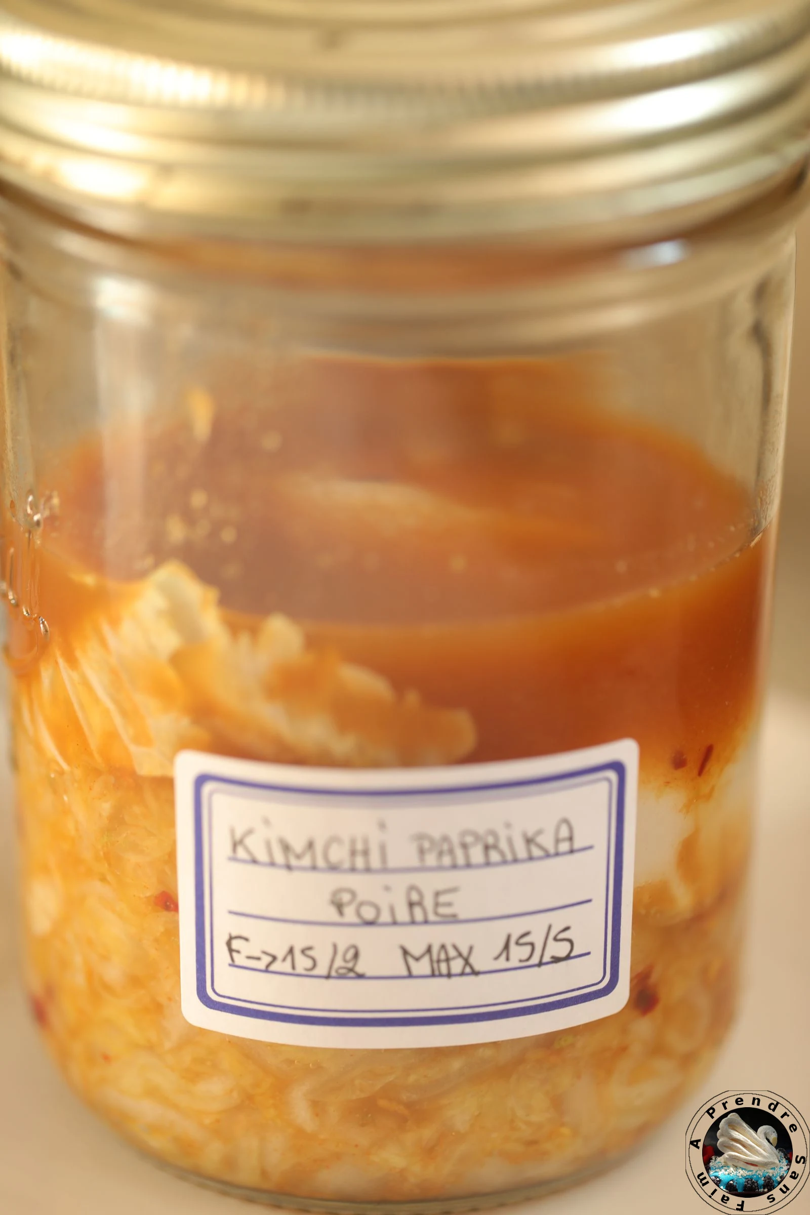 Kimchi paprika poire