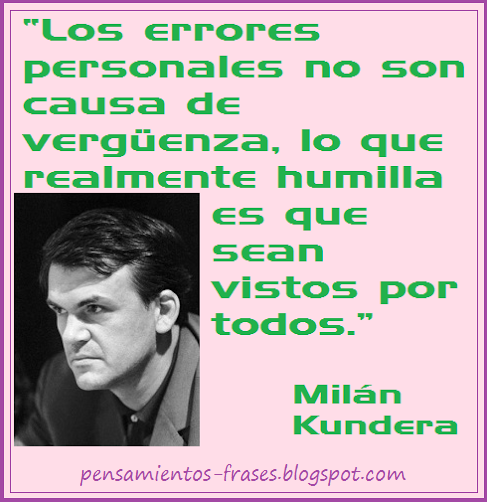 frases de Milán Kundera