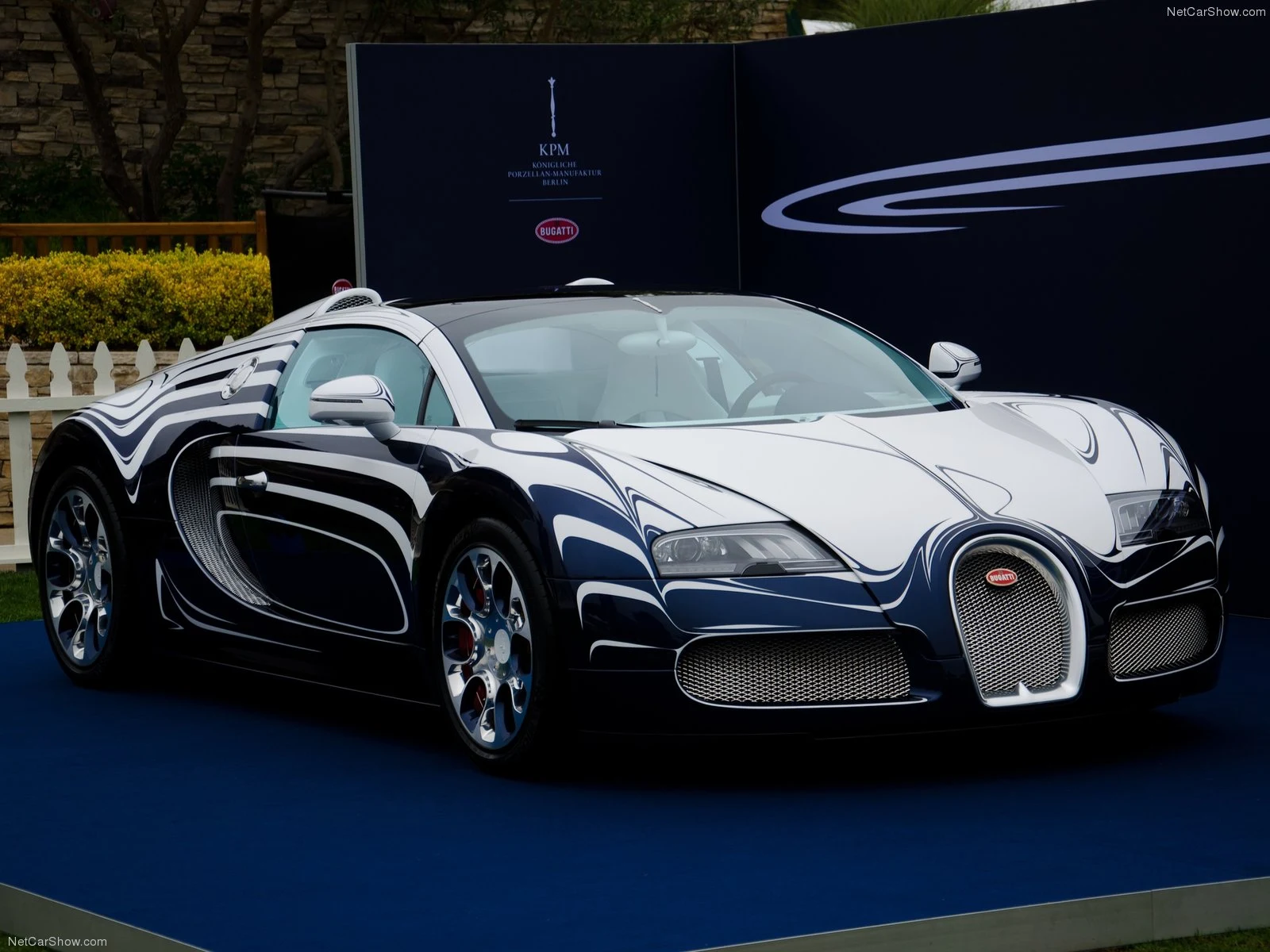 Hình ảnh siêu xe Bugatti Veyron Grand Sport LOr Blanc 2011 & nội ngoại thất