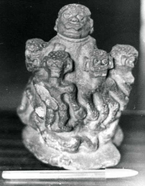 Фигурка из мыльного камня «Номоли» из Сьерра-Леоне (Западная Африка)
