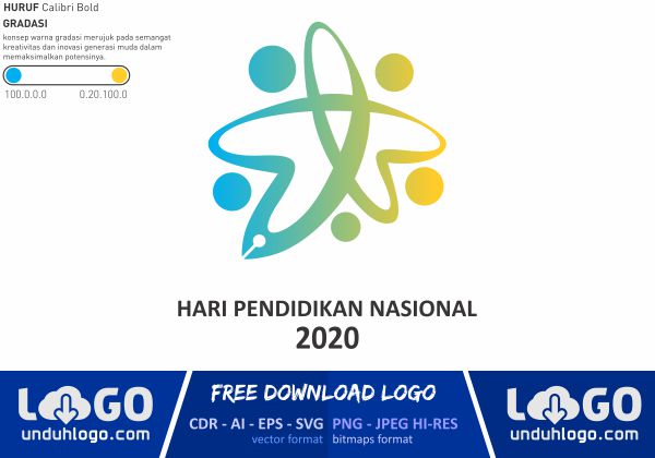 Logo Hari Pendidikan Nasional 2020