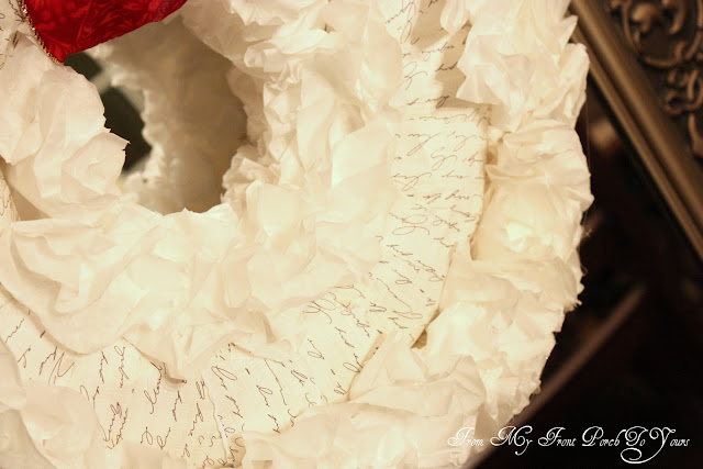 Coffee Filter Wreath Tutorial From My Front Porch To Yours