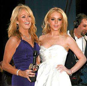 Lindsay Lohan And Her Mom