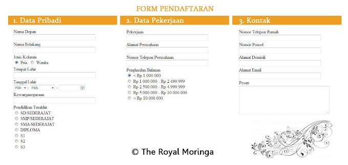 Cara Mudah Membuat Form Pendaftaran di Blog