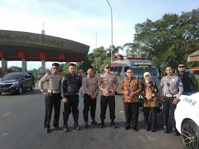 483 Personil Polda Banten, Lakukan Pengamanan Kunjungan Cawapres Urut 01