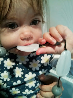 teething baby