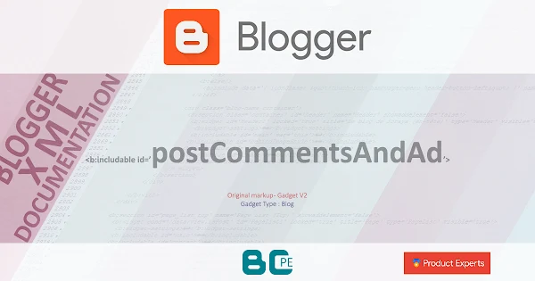 Blogger - postCommentsAndAd [Blog GV2]