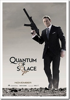 quantum of solace poster