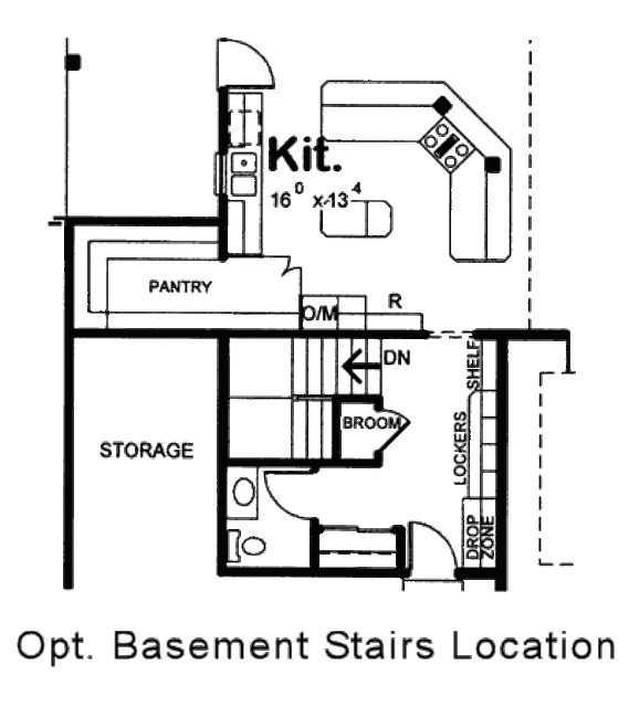 denah dan desain Rumah Ala Eropa Minimalis