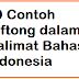 30 Contoh Huruf Diftong dalam Kalimat Bahasa Indonesia