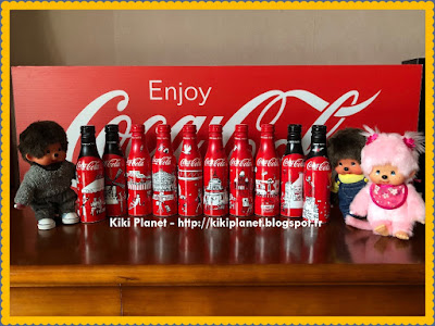 la collection Coca-Cola My Little Paris conçue par Kanako monchhichi kiki collector