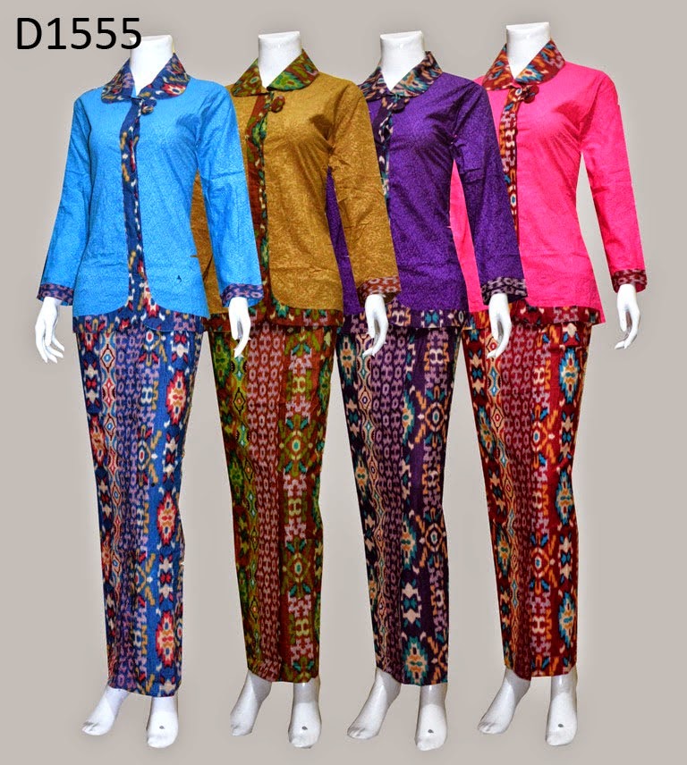 20 Model Baju  Batik Pramugari  2019 Model Baju  Batik Kantor