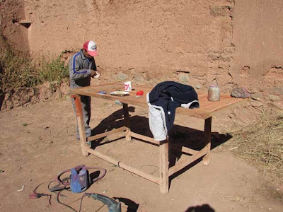 das Pfarrhaus ist eine Dauerbaustelle