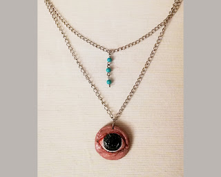 grunge jewelry,eye necklace,göz,eye,göz kolye