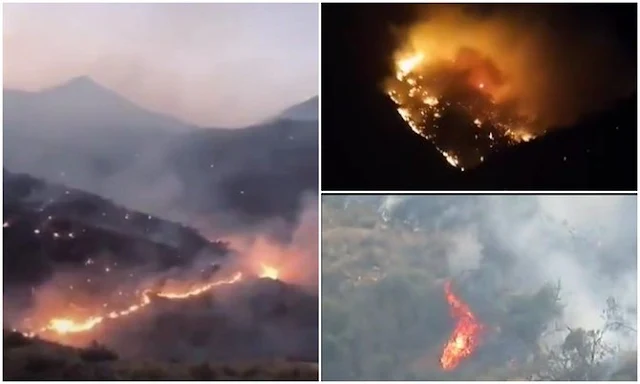 Fire of the Amad Mountain in Taif is under control, No injuries reported