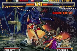 Screenshots of the Garou: Mark of the wolves for Android Smartphone, tablet.