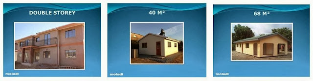 Low cost housing in Namibia