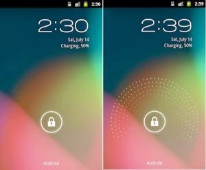 Customize Android lock screen with apps - Kupu2Air