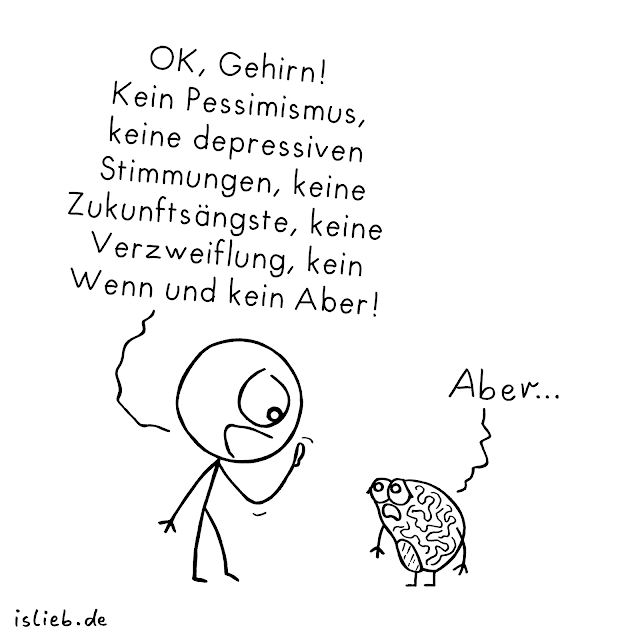 OK, Gehirn Comic