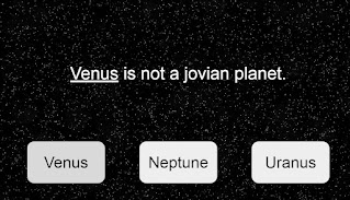 Venus is not a jovian planet.