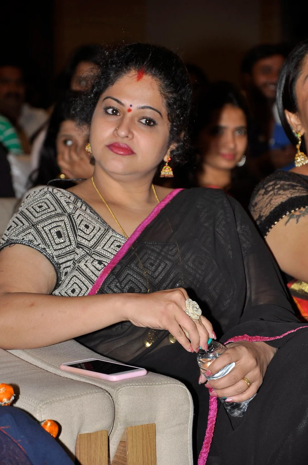  Raasi In Black Transparent Saree