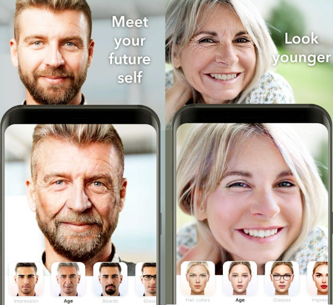 FaceApp Mobile App : AI Face Editor