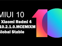 Download ROM Xiaomi Redmi 4 MIUI V10.2.1.0.MCEMIXM Global Stable