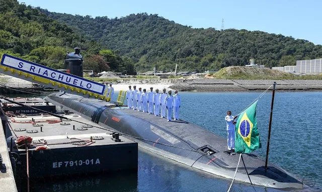 submarino-scorpene-s40-riachuelo-incorporacion-Marinha-Brasil